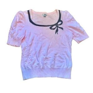 Vintage Coquette Bow Sweater